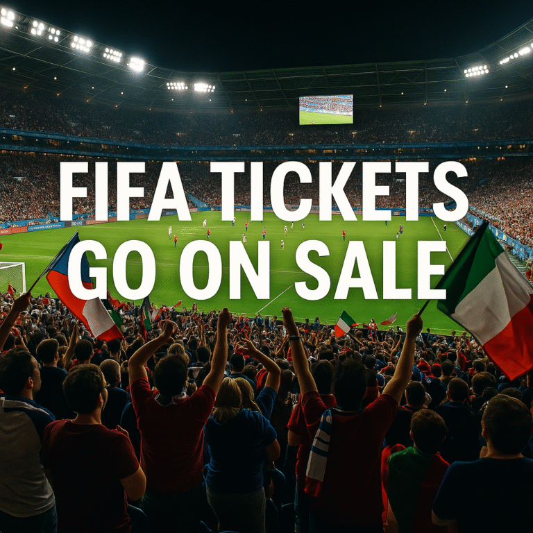 Fifa Tickets Go On Sale