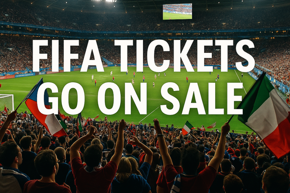 Fifa Tickets Go On Sale